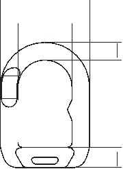 ELB EXCEL Eye nut сталь 8